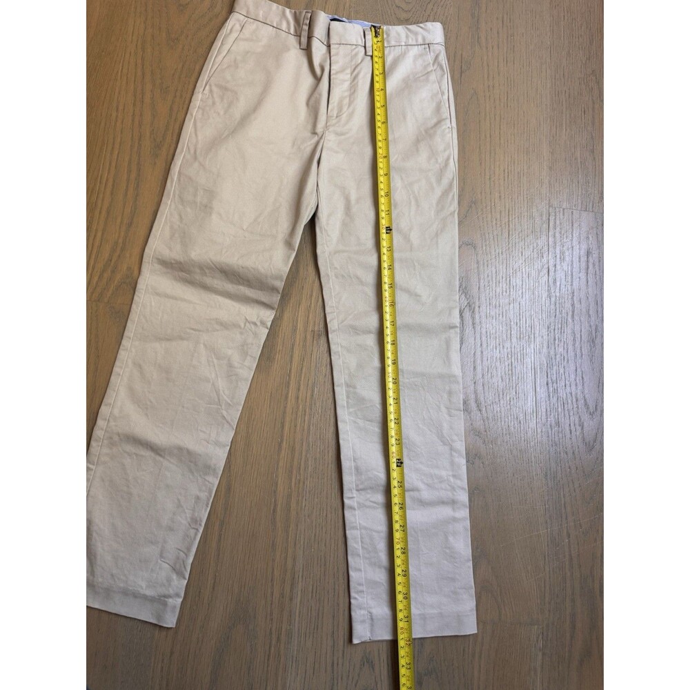 J Crew Crewcuts Thompson Boys Size 8 Khaki Chino Dress Pants Pristine - Picture 7 of 10